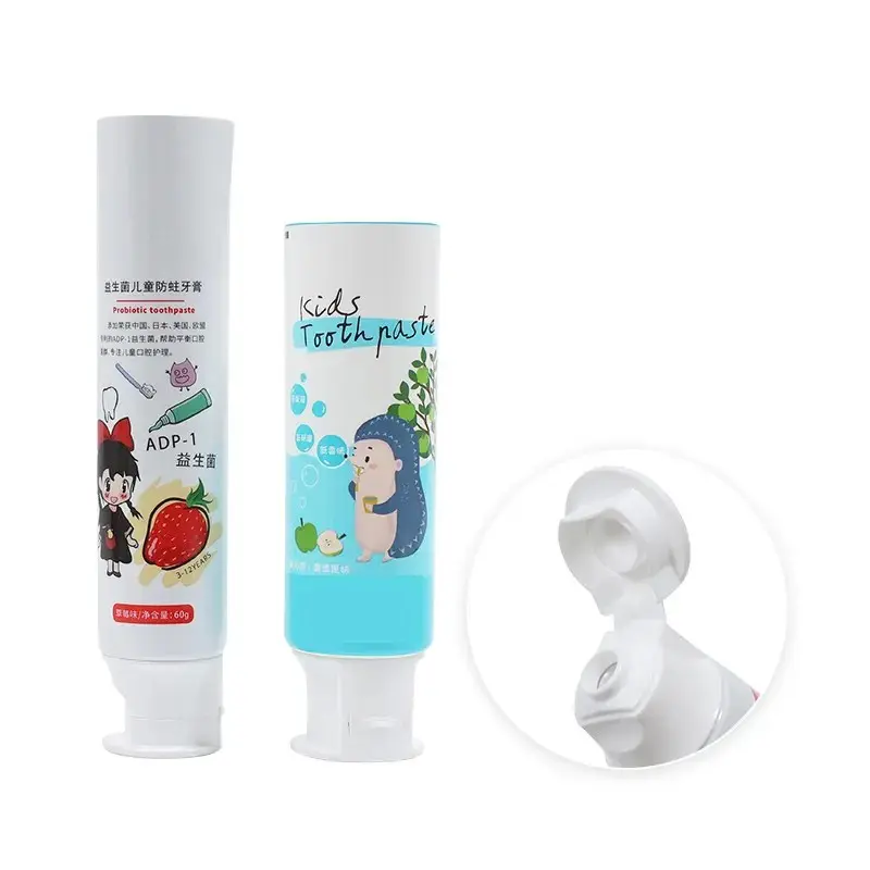 Customized Printing Aluminum ABL Tube Tube Packing Squeeze Toothpaste Soft Tube
