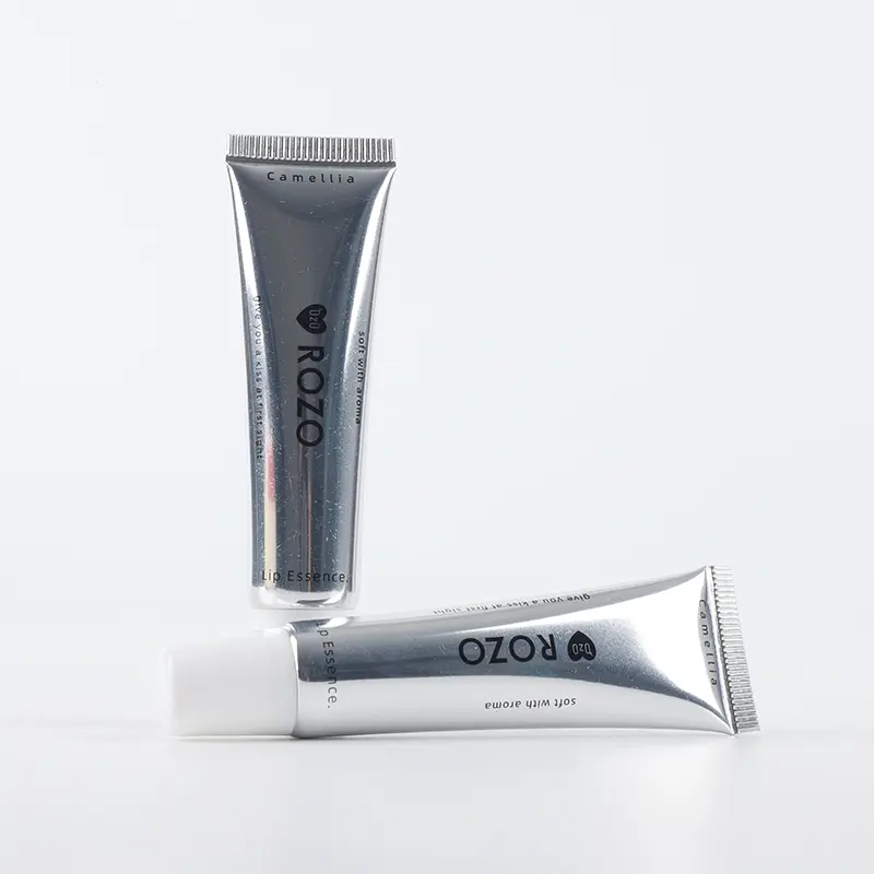 Customizable Pattern Cosmetic Tube Packaging Silver Plastic Squeeze Cosmetic Tube (2).JPG