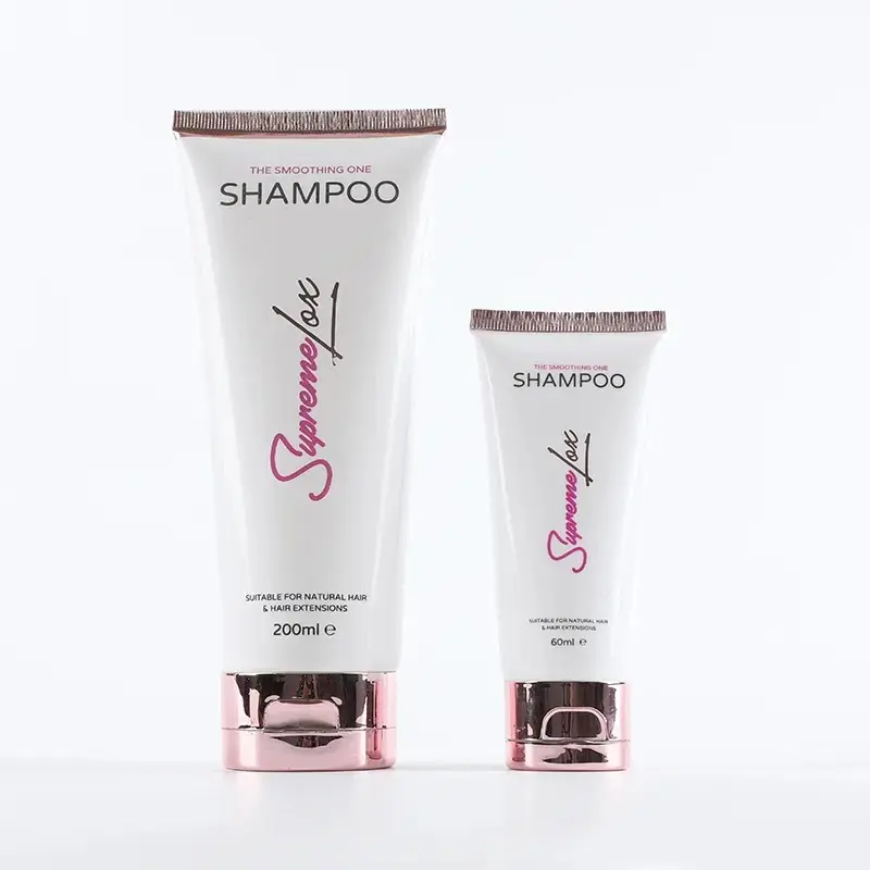Customizable Pattern and Color Empty Tube Facial Cleanser Flip Cap Squeeze Plastic Packaging Cosmetic Tube