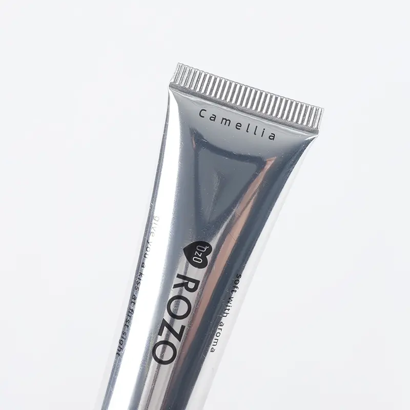 Customizable Pattern Cosmetic Tube Packaging Silver Plastic Squeeze Cosmetic Tube (6).JPG