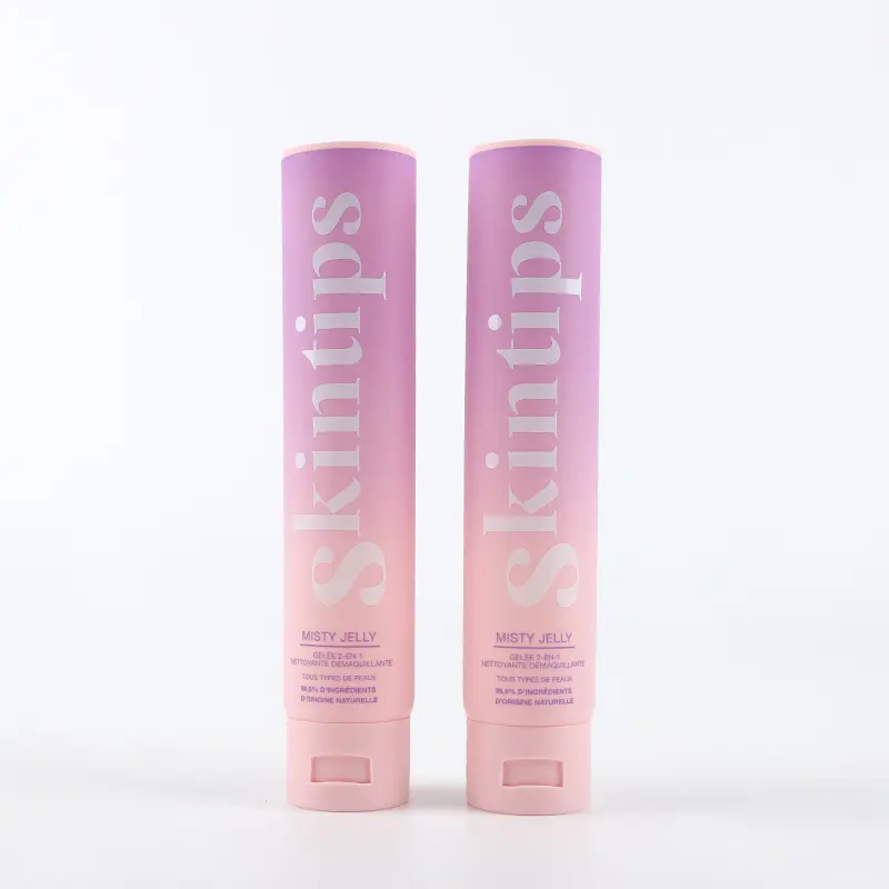 Eco Friendly Hand Cream Tube Body Lotion Tube Plastic Flip Cover Cosmetic Tube (2).JPG