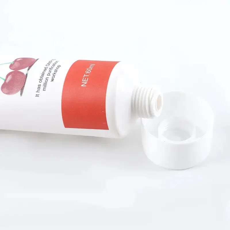 Customizable Pattern Color Empty Round Face Cleanser Squeeze Screw Cap Cosmetic Plastic Tube (2).jpg